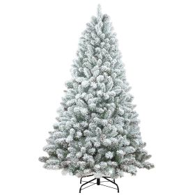 5ft Pvc Mixed Flocked Small XmasTree Pine Cone Hinged Automatic christmas Tree Artificial