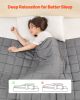 Weighted Blanket, 20 lbs, 88 x 104 in King Size, Cooling Breathable Heavy Blanket with Glass Beads, All-Season Use, Suitable for 200-250 lbs Adults