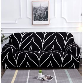 Elastic Universal Sofa Cover (Option: Black-90 140cm)