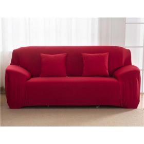 Solid Corner Sofa Covers Couch Slipcovers Elastica Material Sofa Skin Protector Cover Sofa Armchair (Option: 1-One seat)