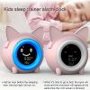 1pc Sleep Training Clock with Night Light, Sound Machine, Nap Timer, Snooze, Indoor Temperature