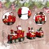 Christmas Gnome Decorations Centerpieces for Tables - Lighted Gnome Christmas Decorations Indoor Snowman Tabletop Decor